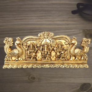 brass ganesha lakshmi saraswathi wall hanging home decor pooja items gift buy coimbatore 10088