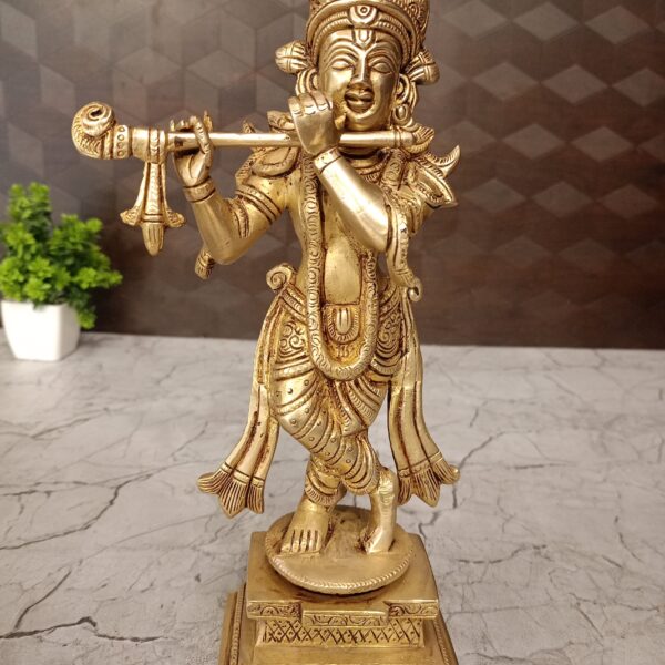 brass krishna idol pooja gift vocart coimbatore india