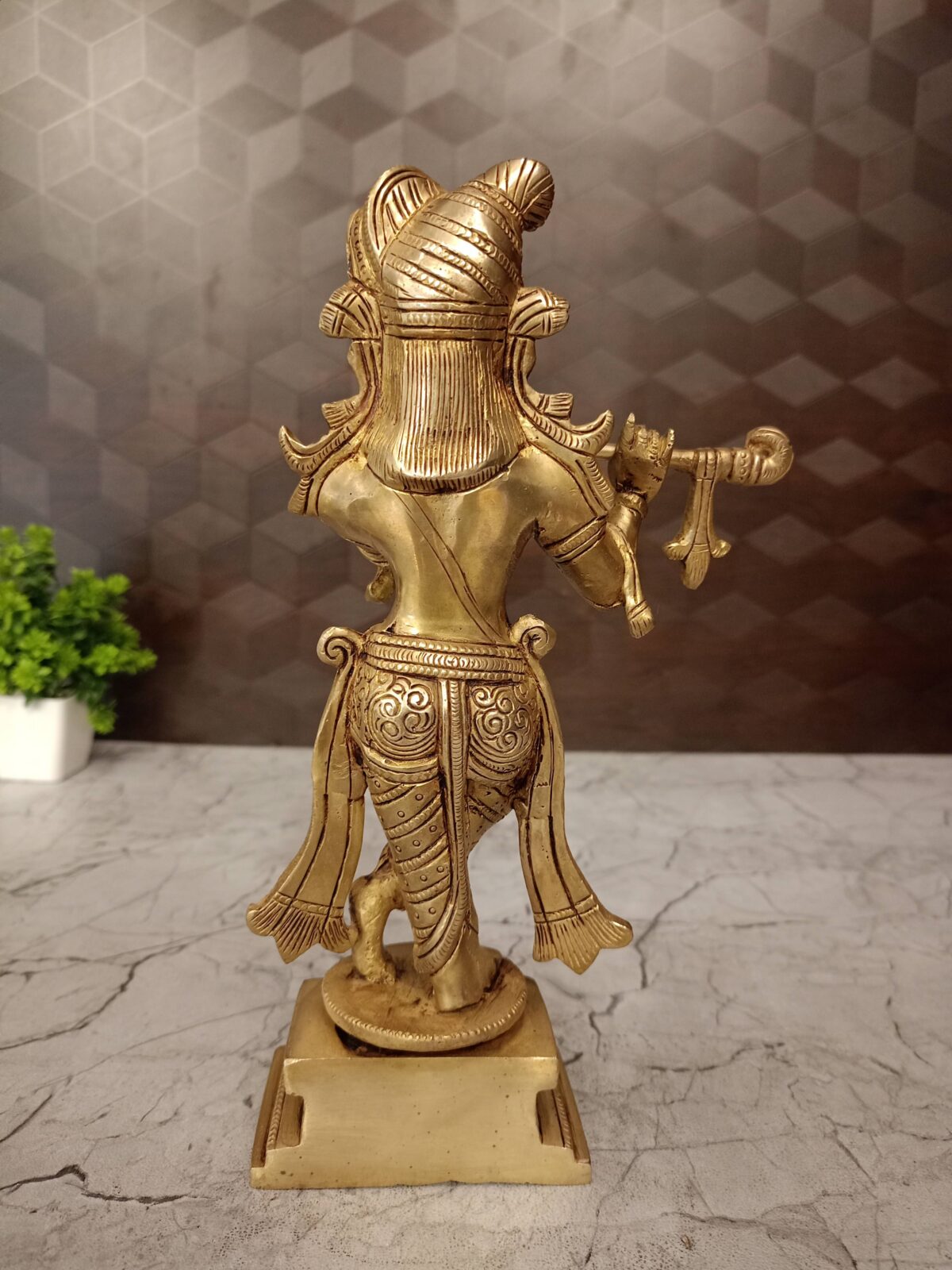 brass krishna idol pooja gift vocart coimbatore india3 scaled