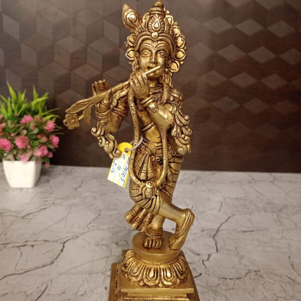 brass krishnar idol pooja gift vgocart coimbatore india