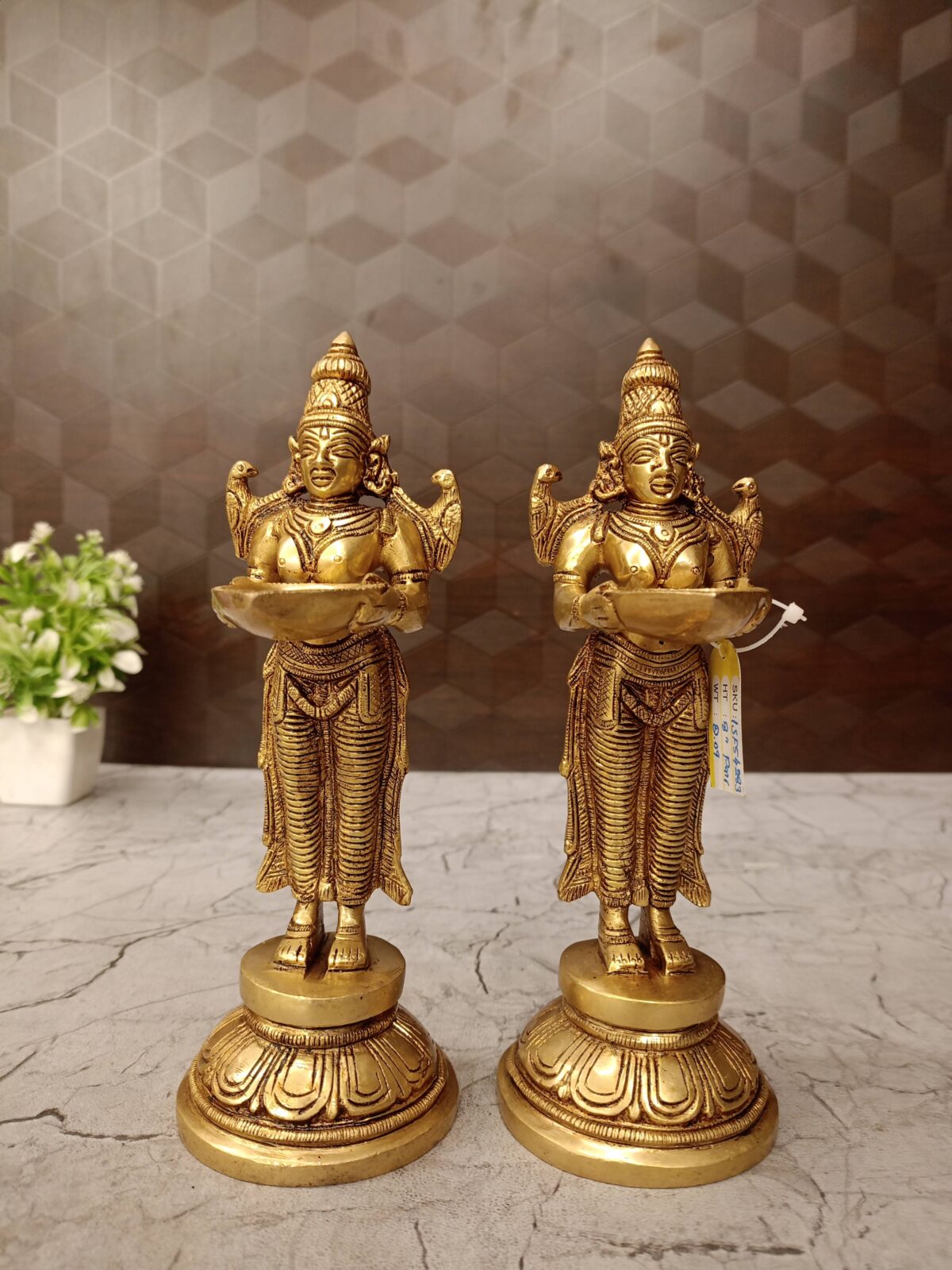 brass paavai diya pooja gift vgocart coimbatore india4 scaled