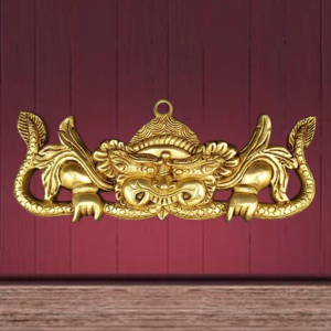 brass yali wall hanging idol pooja items hindu god statues gift buy online india 10123