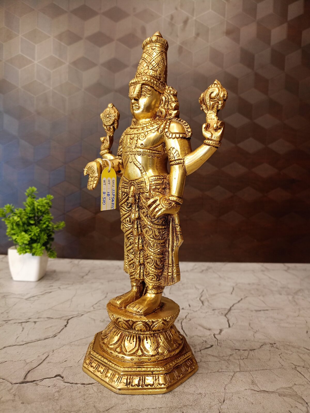 brass god venkatachalapathy idol pooja gift vgocart coimbatore india scaled