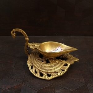 Brass Diya Designer Base