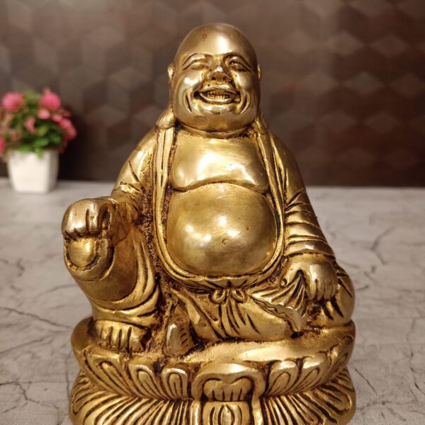 brass laughing buddha gift vgocart coimbatore india6