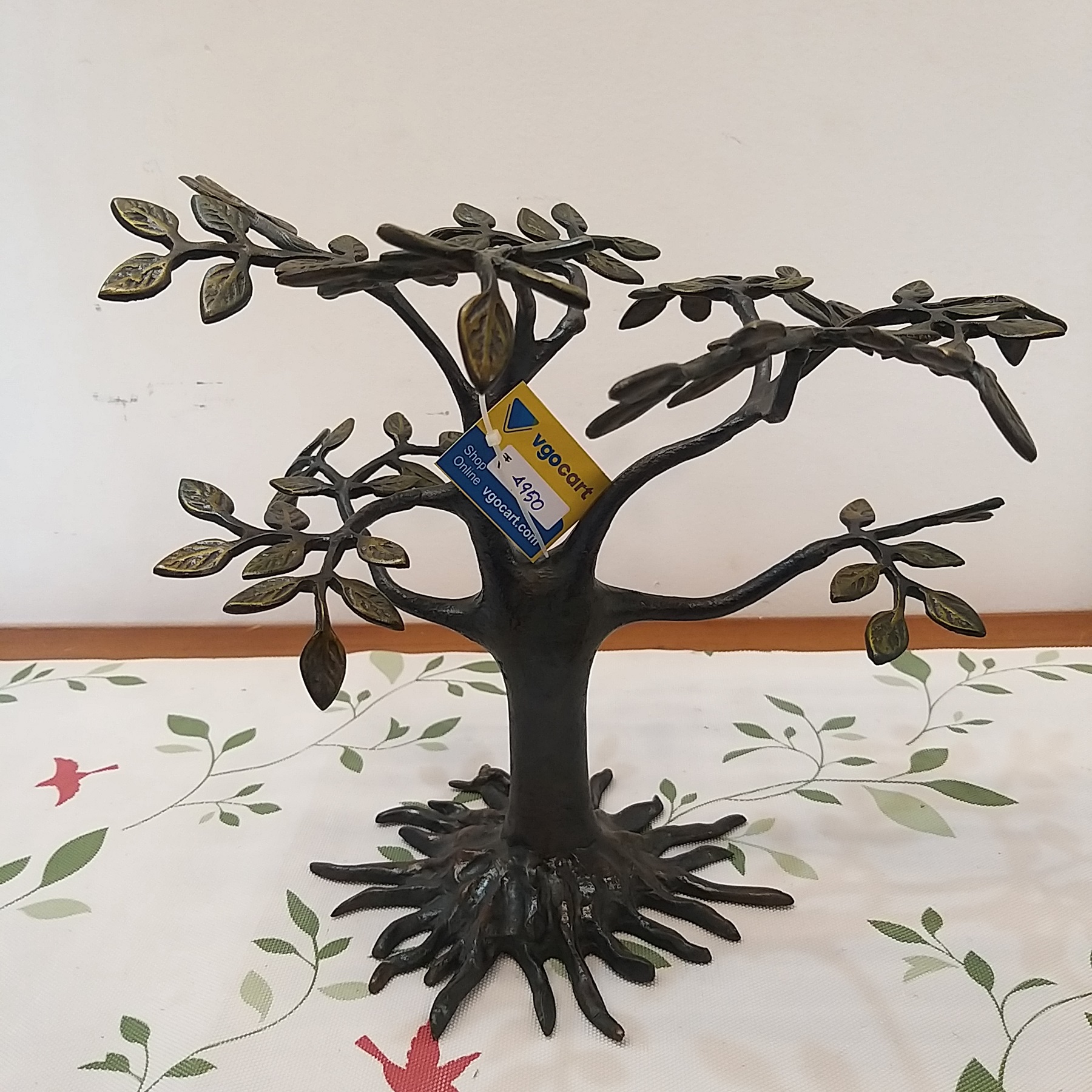 Brass Colored Tree