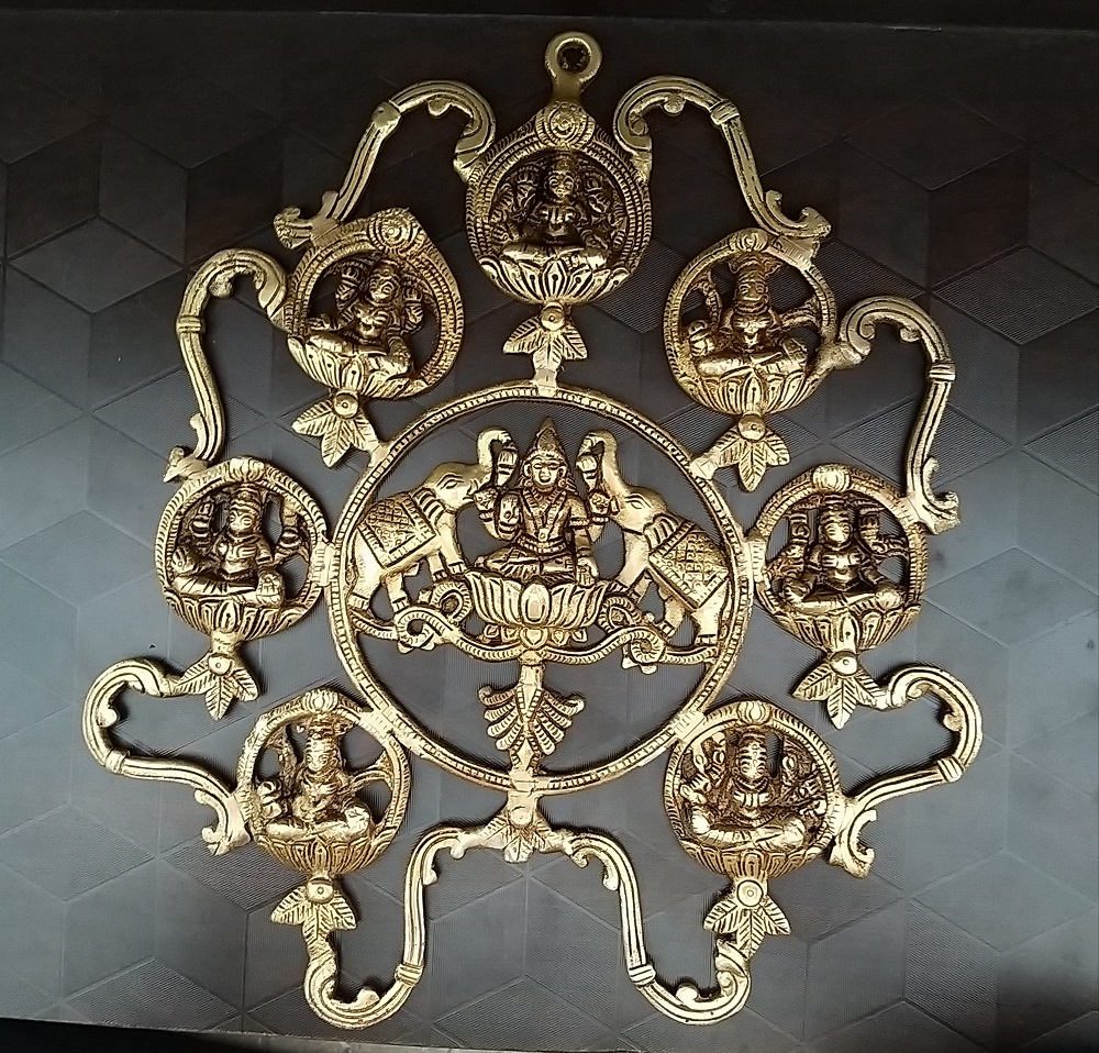 brass-ashtalakshmi-wall-hanging-designer-idol-home-decor-pooja-items-hindu-god-statues-gift-buy-online-coimbatore-india-10246 (1) Brass Ashtalakshmi Circle Type Wall Hanging