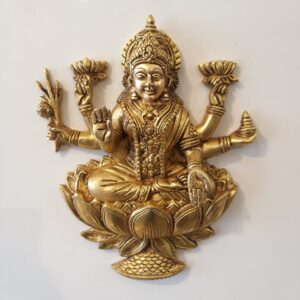 Brass Lakshmi Wall hanging