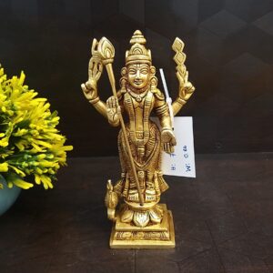 Brass Small Murugan Idol