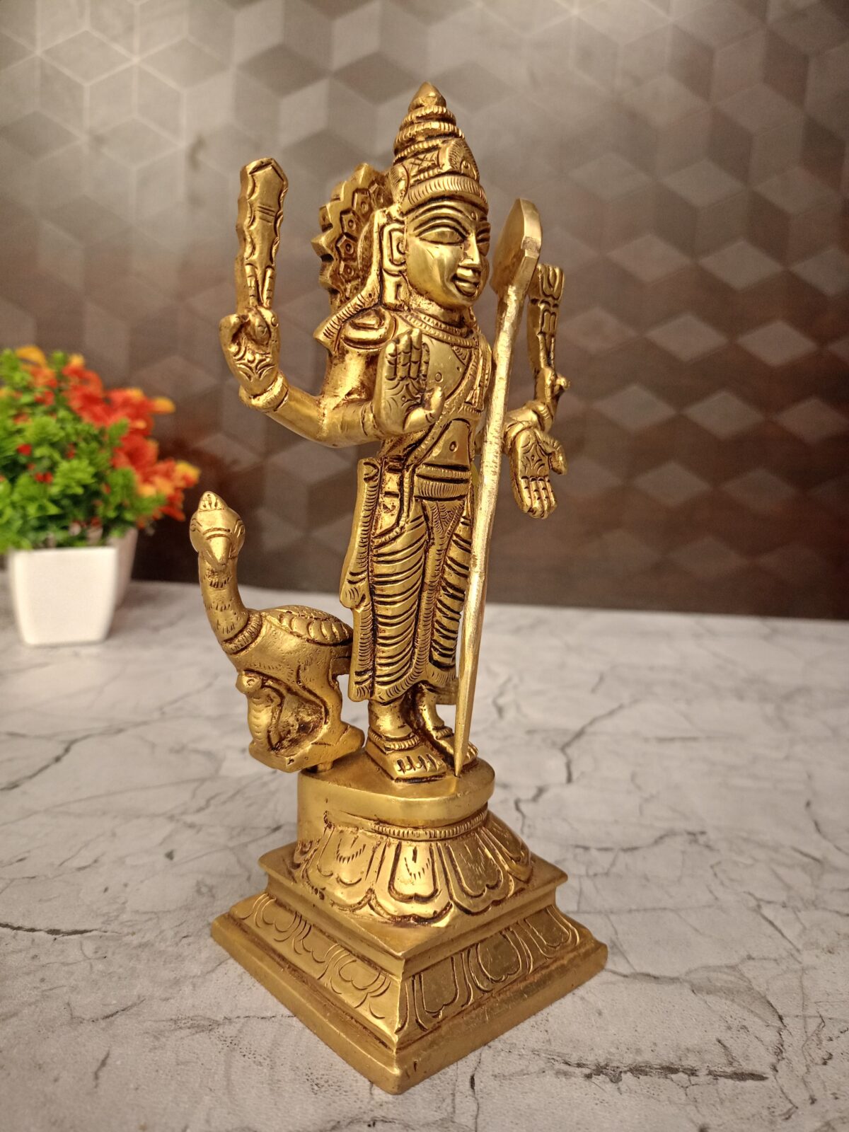brass murugan sttaue pooja gift vgocart coimbatore india3 scaled