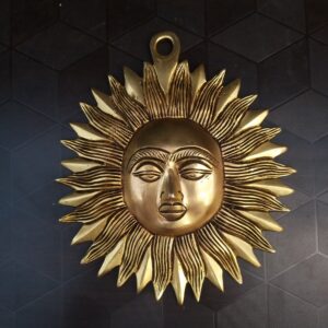 brass sunface wall hanging plate home decor pooja items hindu god statues bhagavan gift buy online coimbatroe 10199