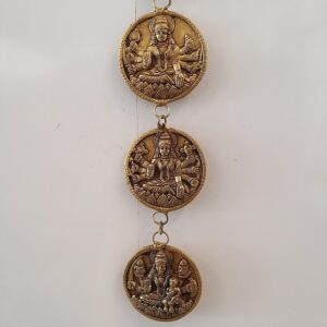 brass ashtalkshmi set wall hanging chain type home decor pooja items hindu god statues gift buy online coimbatore 6084 2