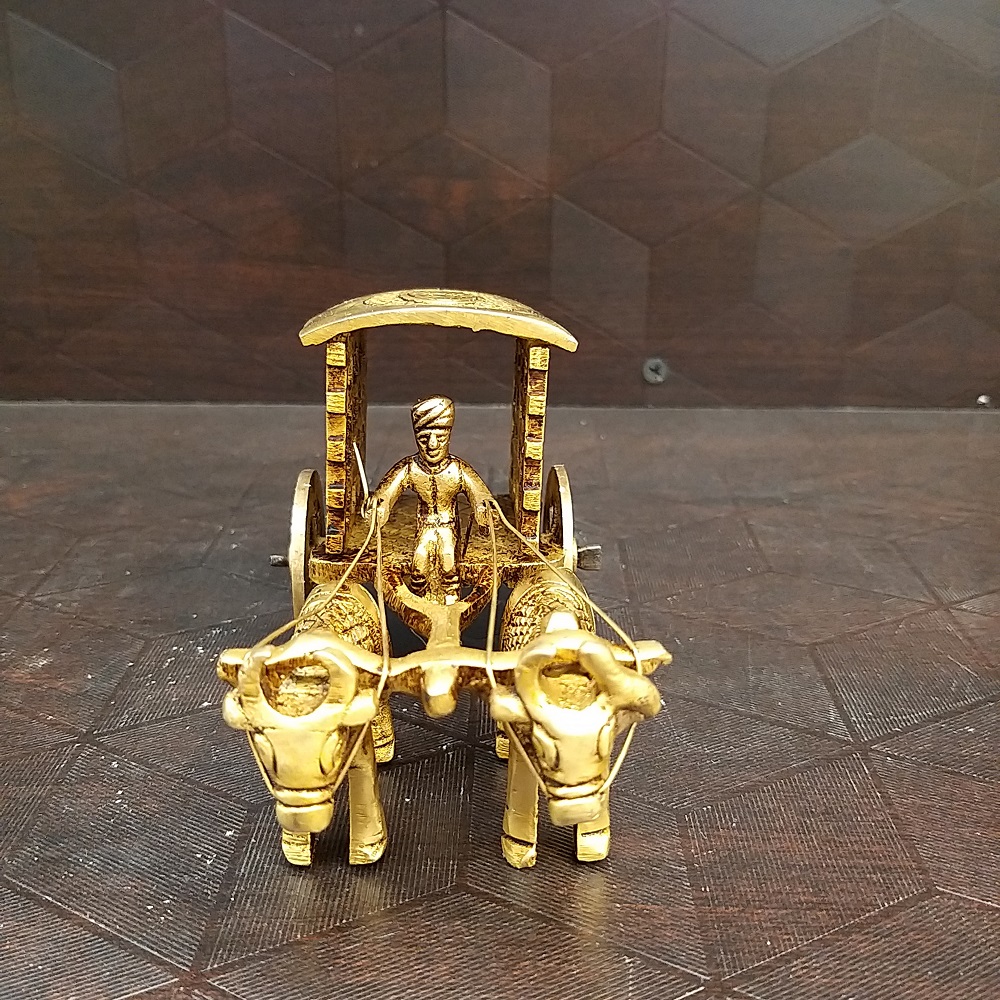 brass closed type bullock cart home decor pooja items vastu gift buy online coimbatore 10281 2