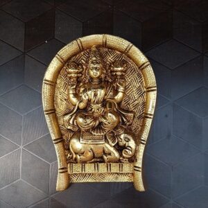 Brass Moram Lakshmi Big Wall Mount