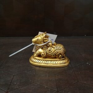 brass nandhi small idol with snake home decor pooja items hindu god statues vastu gift buy online coimbatore 10290