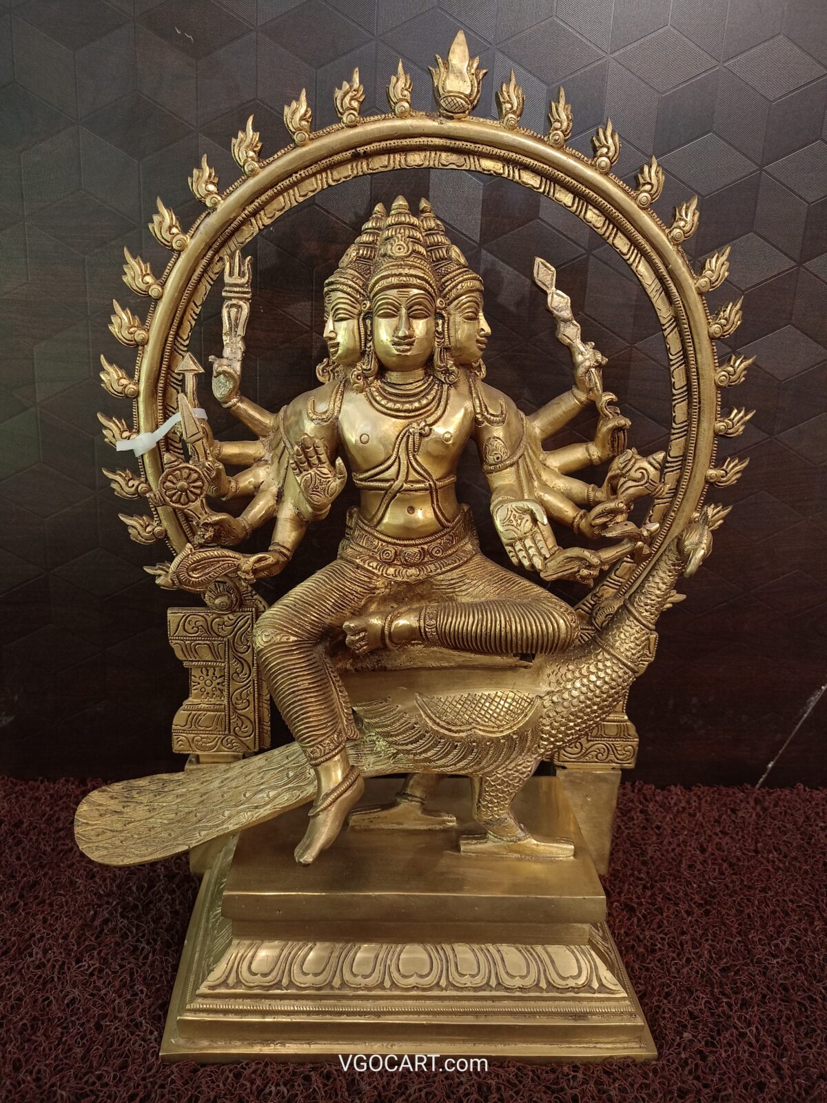 brass-shanmugar-idol-pooja-gift-vgocart-coimbatore-india