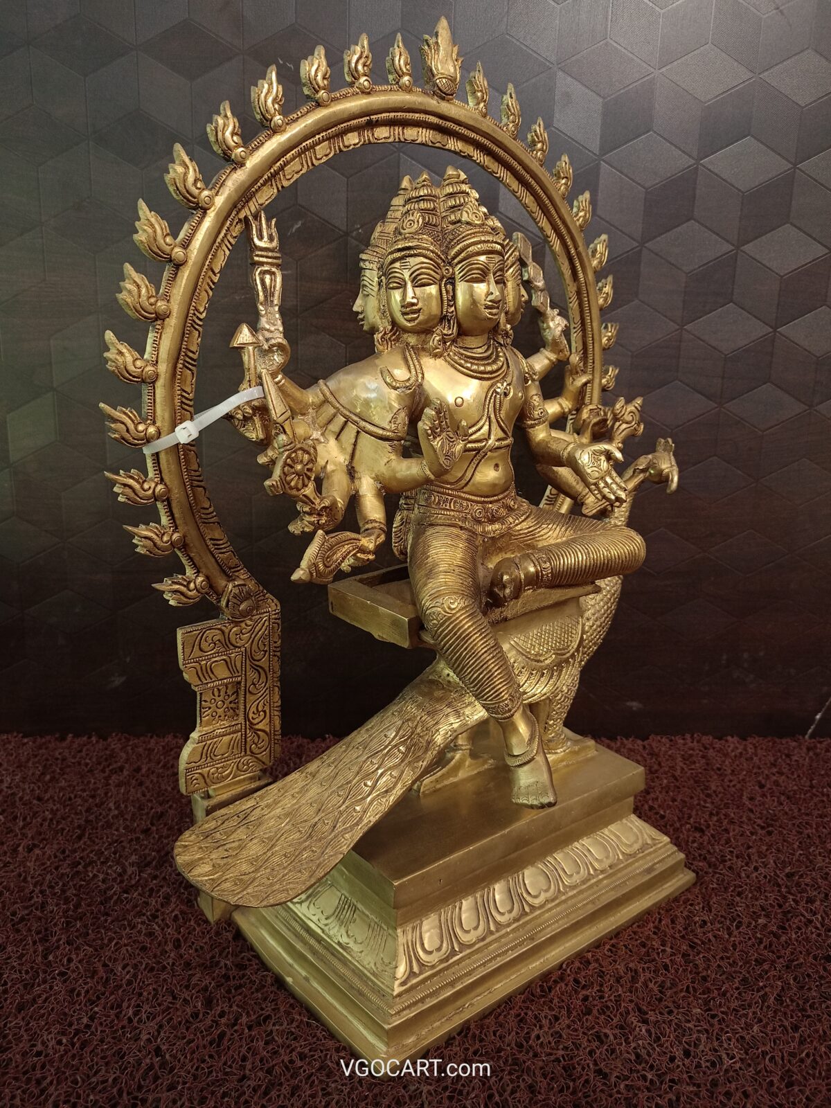 brass shanmugar idol pooja gift vgocart coimbatore india2 scaled