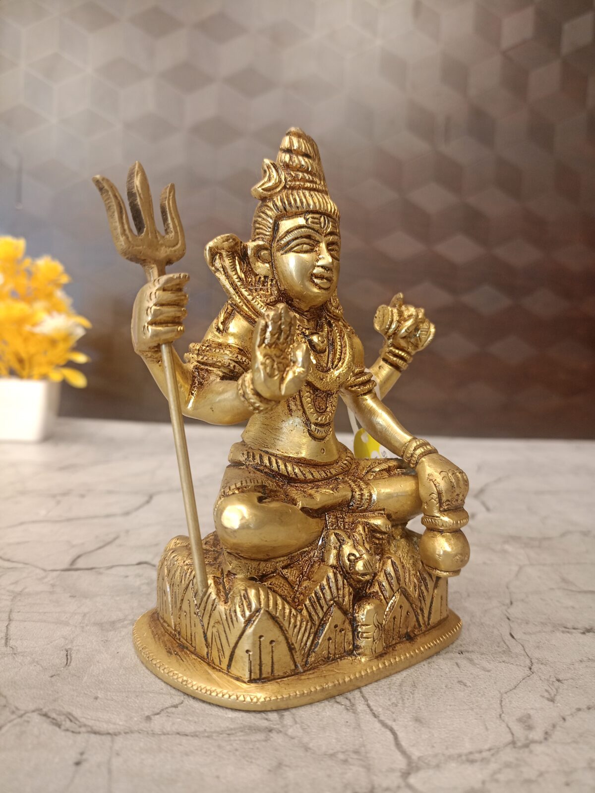 brass shiva idol pooja gift vgocart coimbatore india scaled