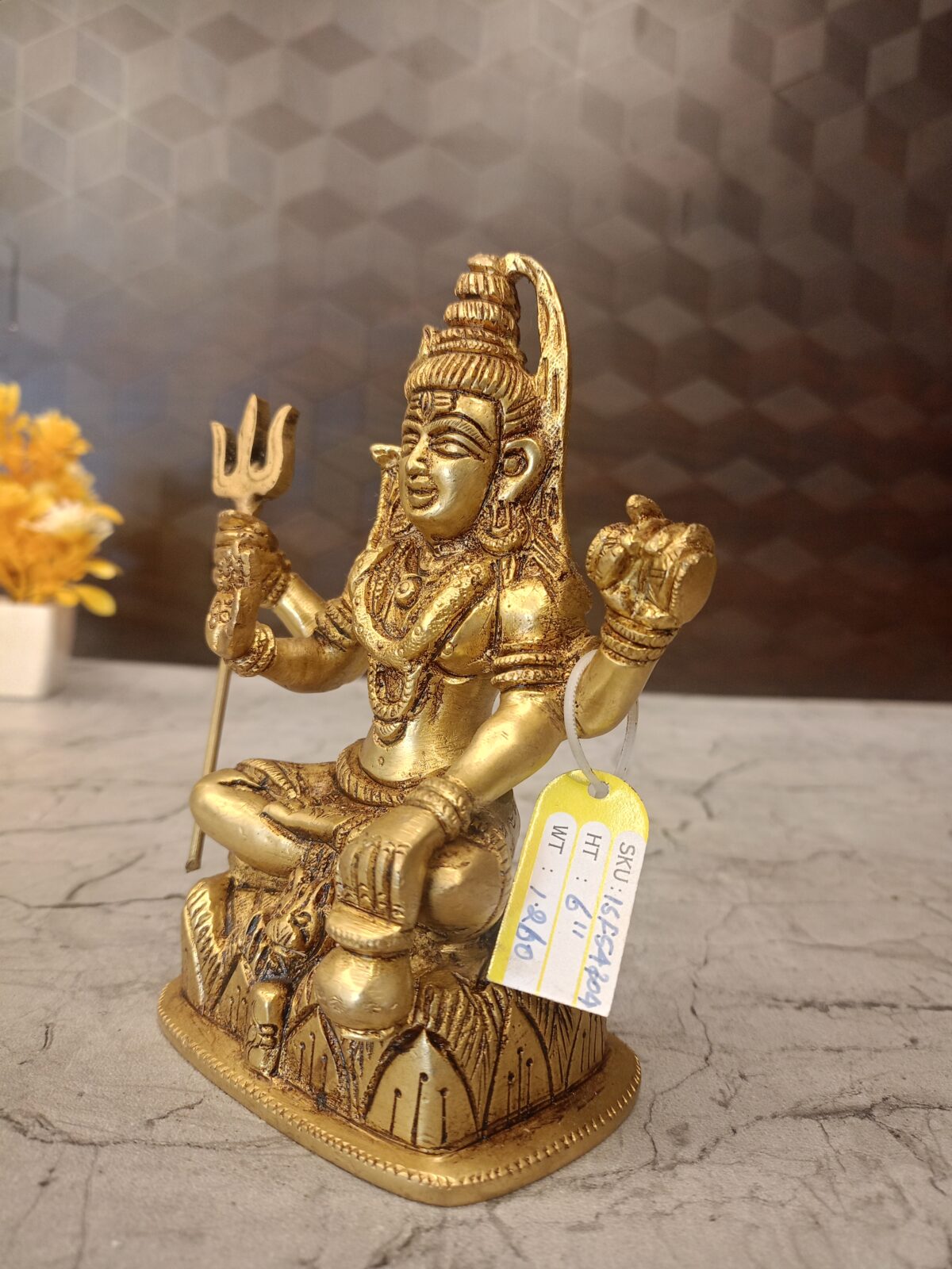 brass shiva idol pooja gift vgocart coimbatore india1 scaled