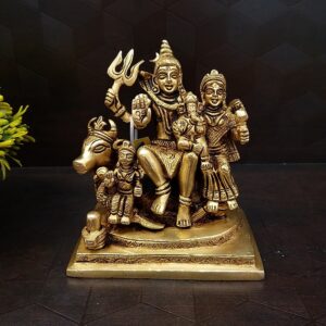 brass shivan family idol home decor pooja items hindu god statues vastu gift buy online coimbatore 10291
