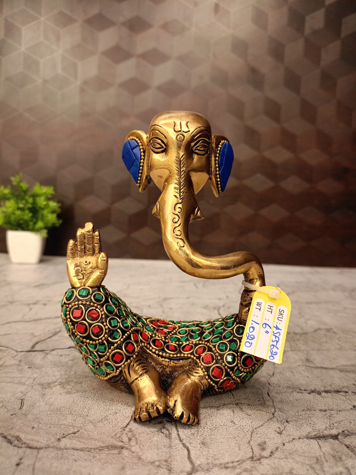 brass stone morden ganesha idol pooja gift home decor coimbatore india scaled
