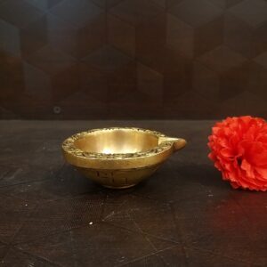brass swastik agal diya home decor pooja items hindu god statues gift buy online india 10333 1