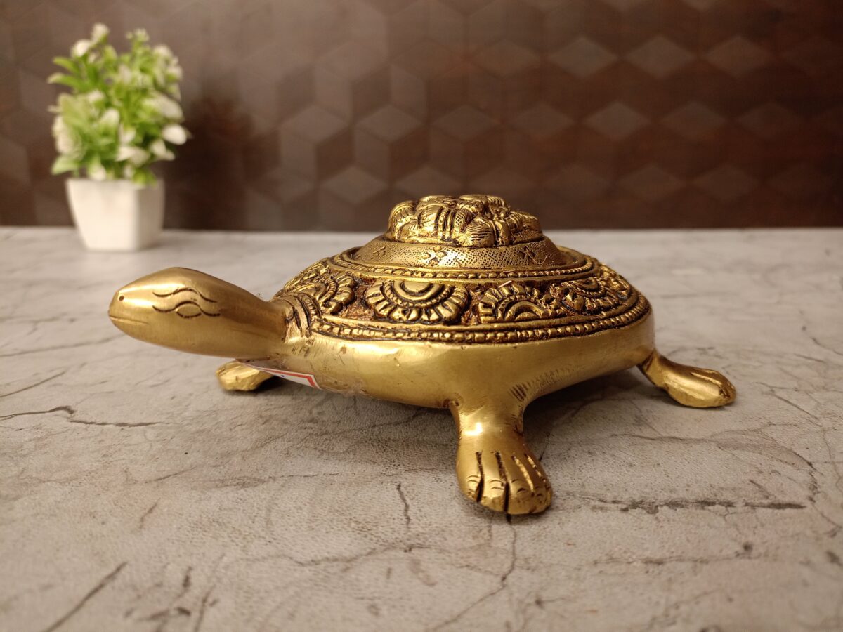 brass tortoise pooja vgocart coimbatore india2 scaled