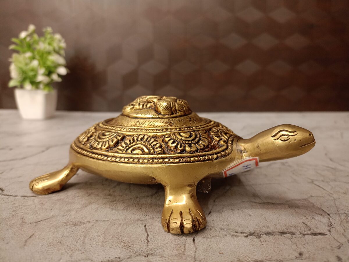brass tortoise pooja vgocart coimbatore india3 scaled
