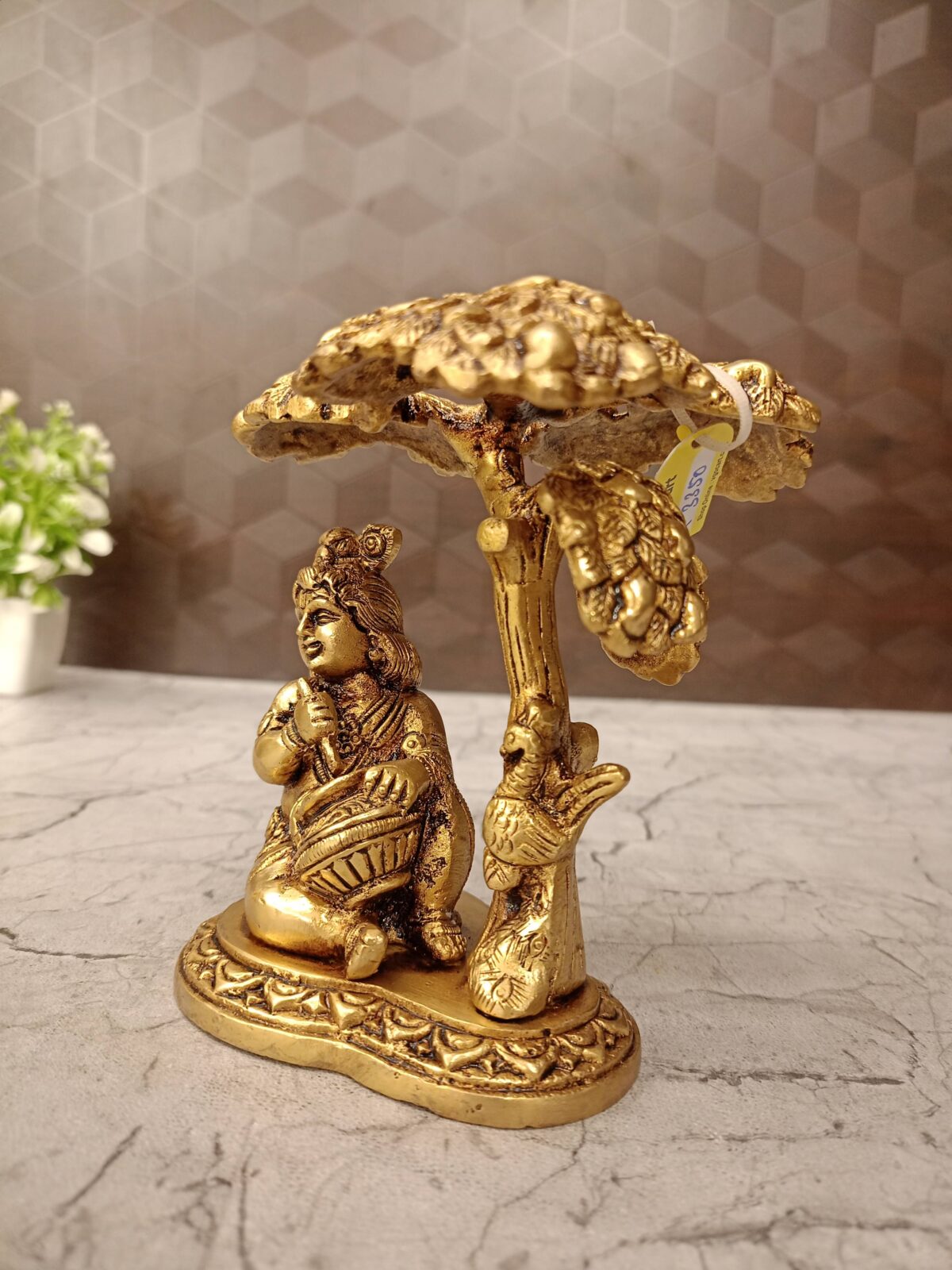 brass vennai krishna idol pooja gift vgocart coimbatore india1 scaled