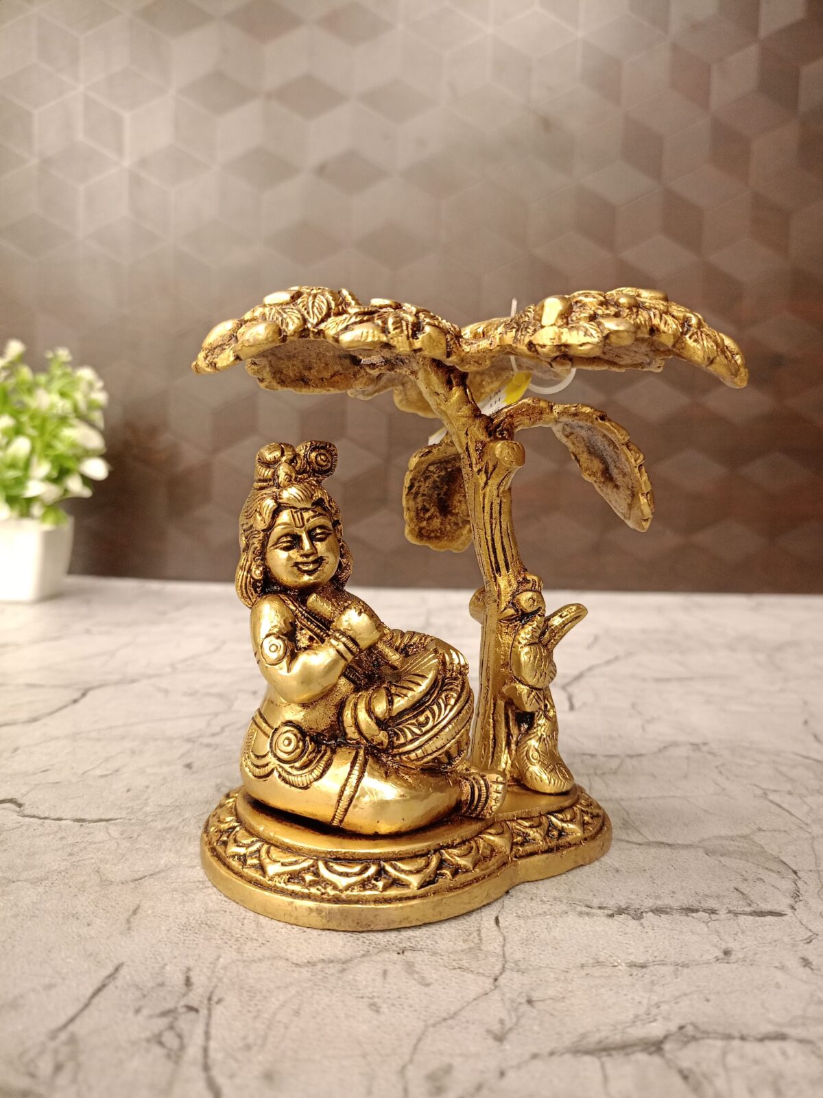 brass vennai krishna idol pooja gift vgocart coimbatore india2 scaled