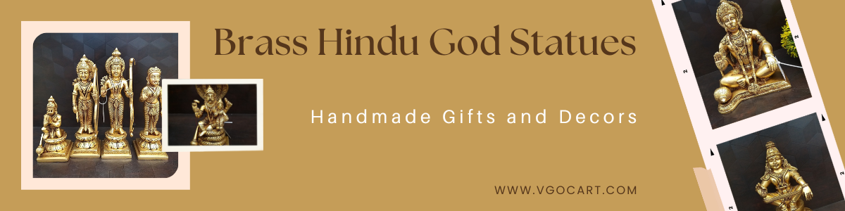 Brass Hindu god statues gift idols and decors at vgocart