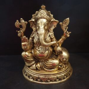 brass ganesha sofa idol big hindu god statues pooja items home decor idols gift buy online coimbatore