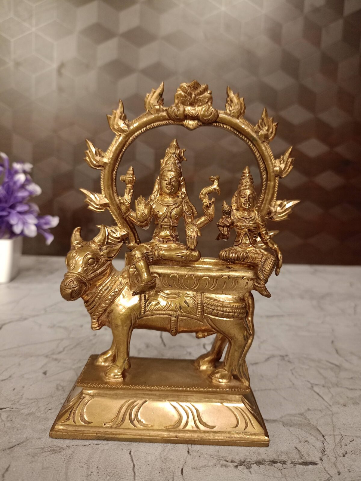 bronze shiva parvathi pooja gift vgocart coimbatore india scaled