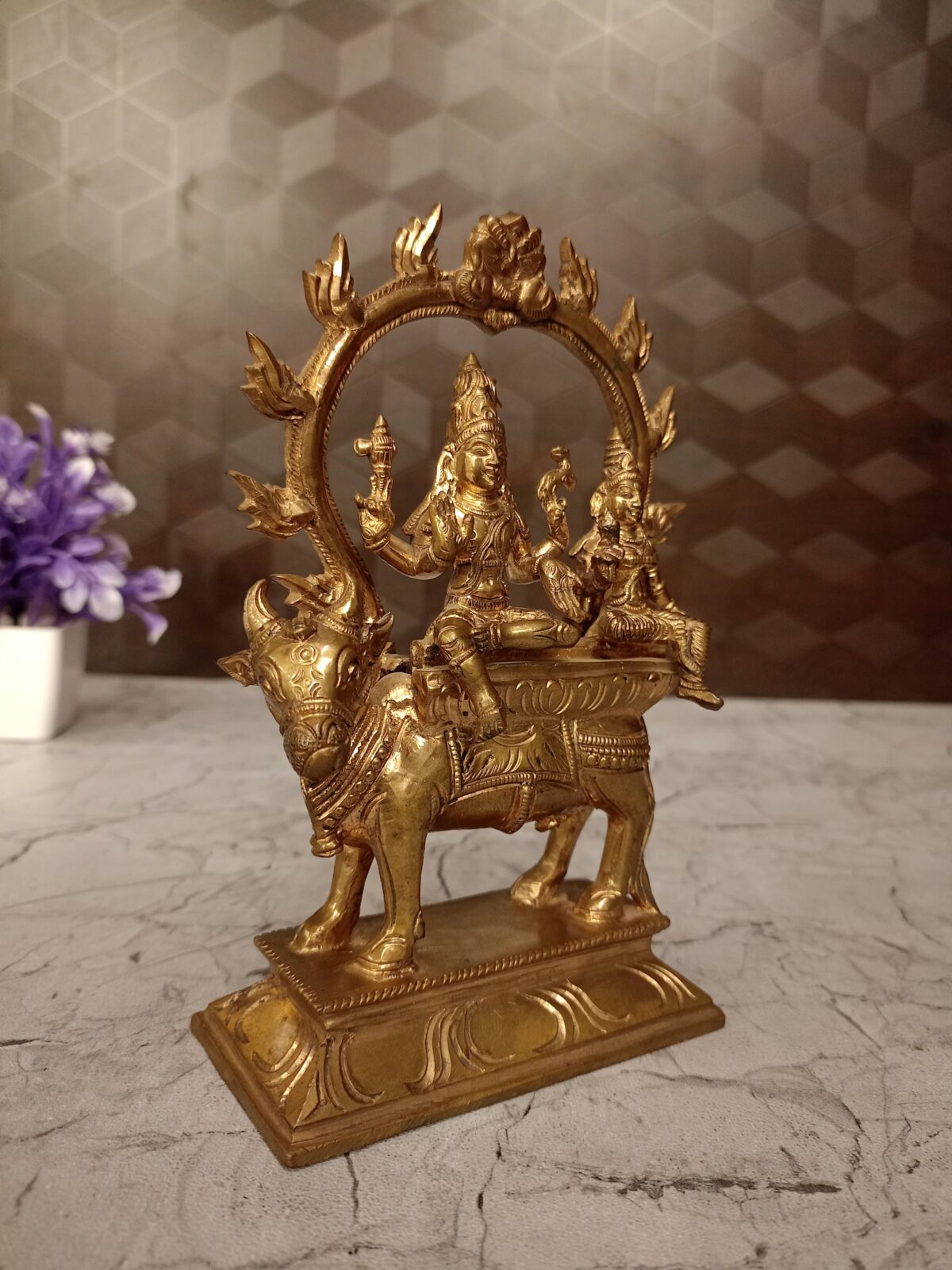 bronze shiva parvathi pooja gift vgocart coimbatore india2 scaled