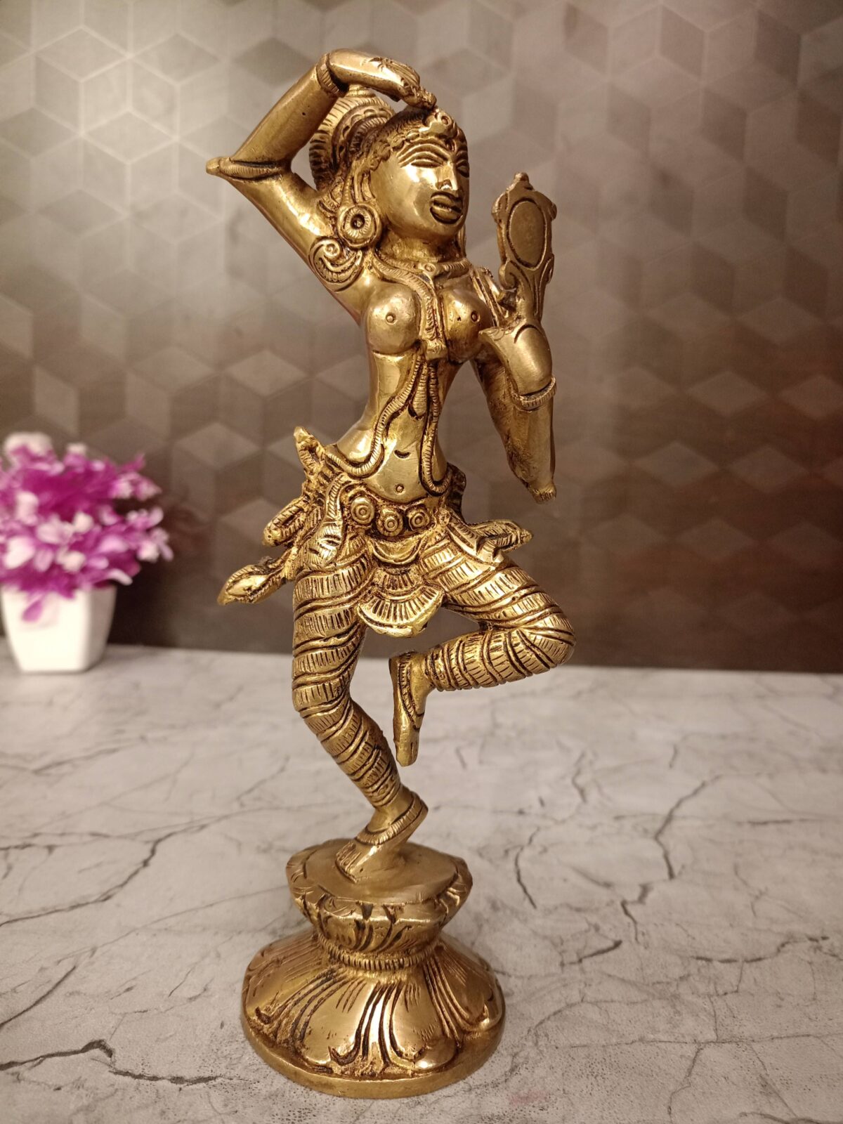 brass decor lady gift show piece vgocart coimbatore india scaled