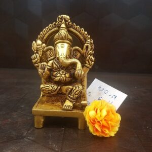 brass ganesha with arch small idol home decor pooja items hindu god idols gift buy online india 1