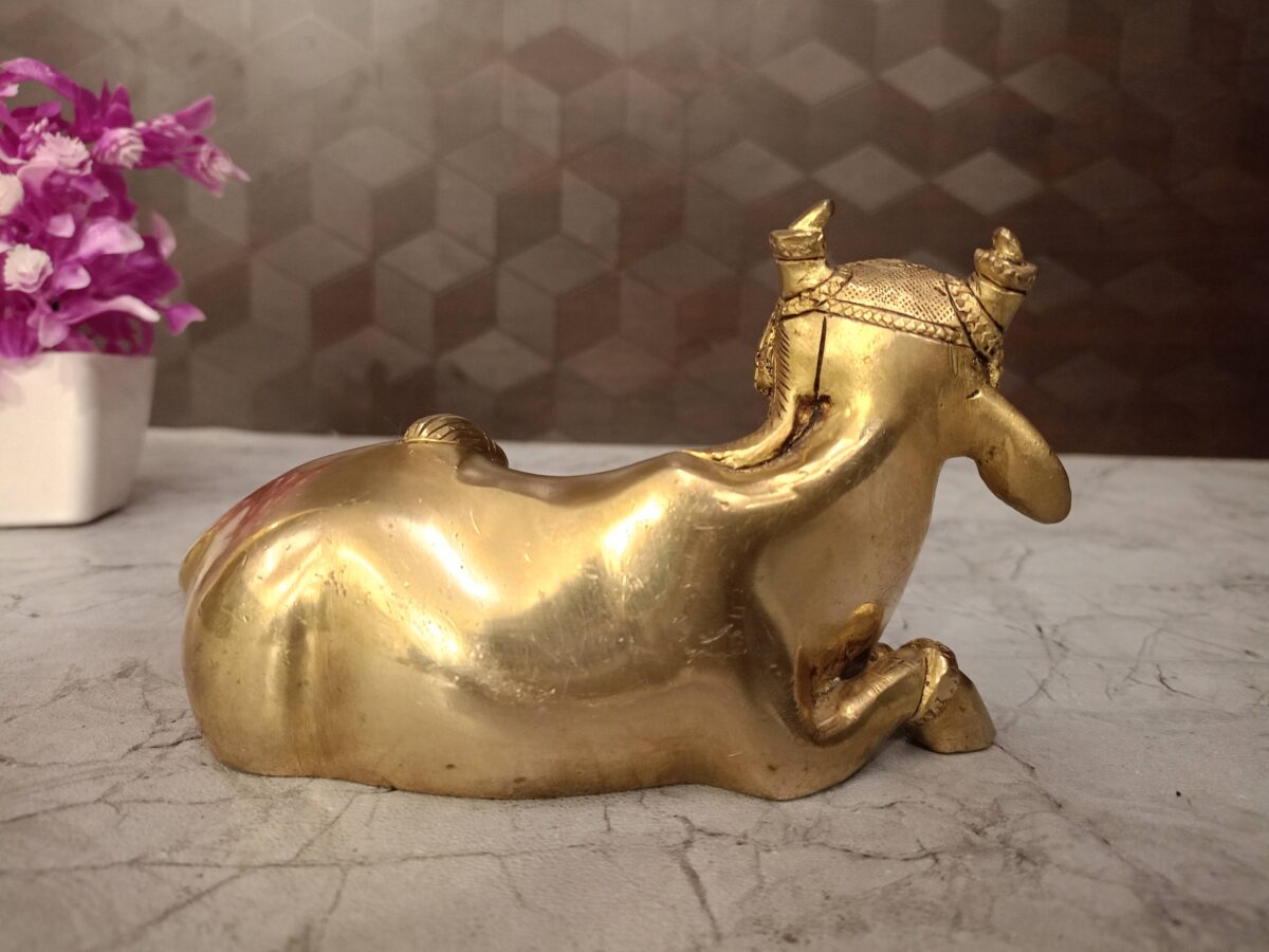 brass nandhi idol pooja gift vgocart coimbatore india scaled