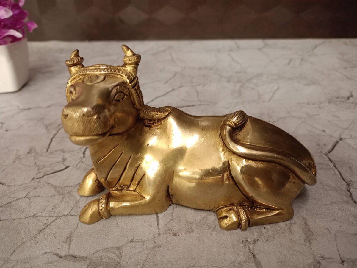 brass nandhi idol pooja gift vgocart coimbatore india2 scaled