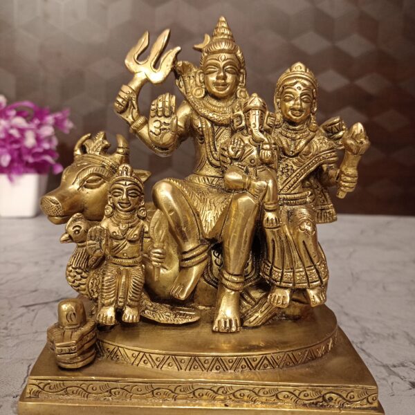 brass shivan family pooja gift vgocart coimbatore india 1