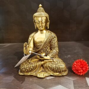 brass well designed buddha idol home decor pooja items vastu gift buy online coimbatore 6161