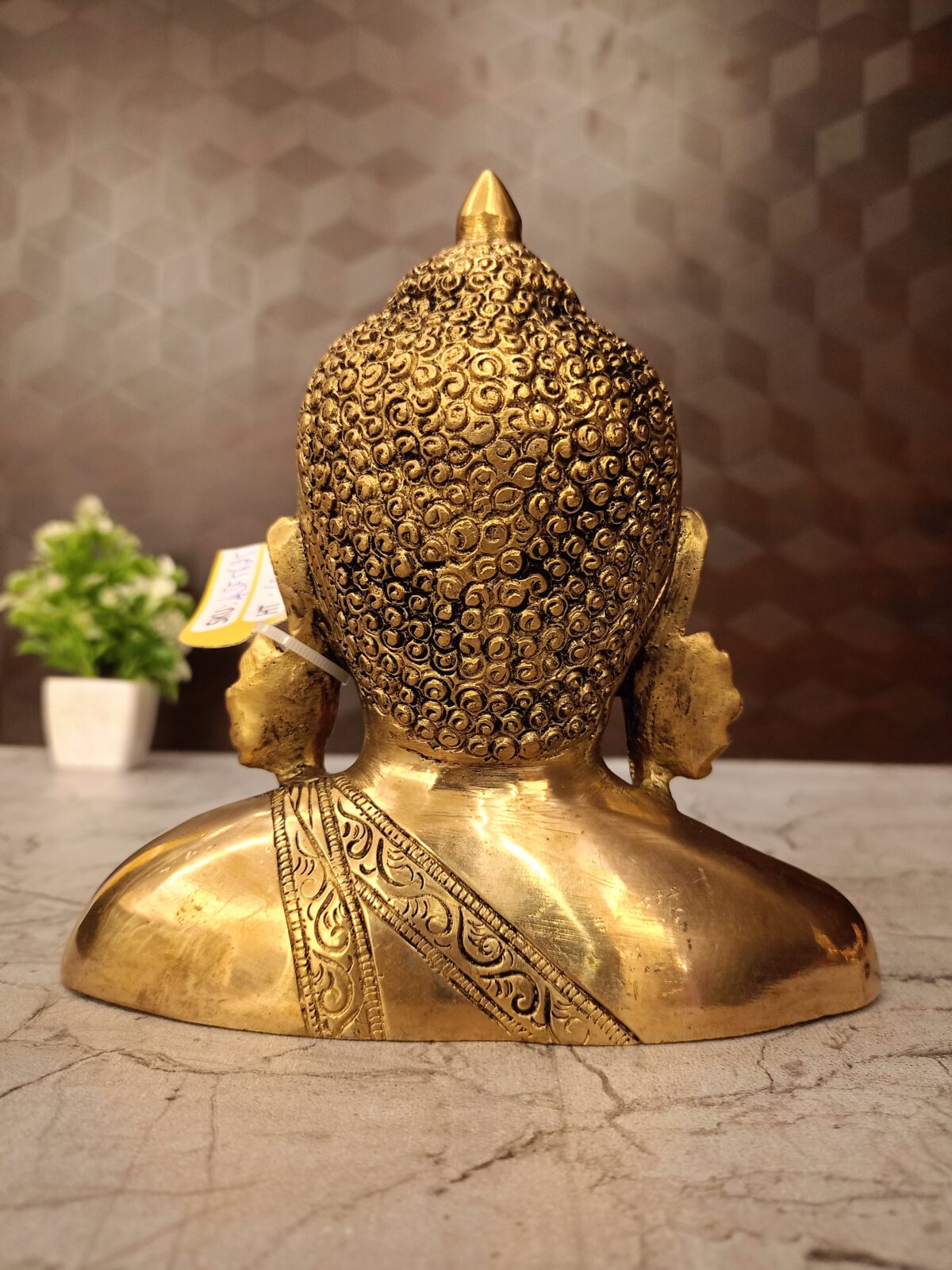 brass half buddha gift vgocart coimbatore india3 scaled