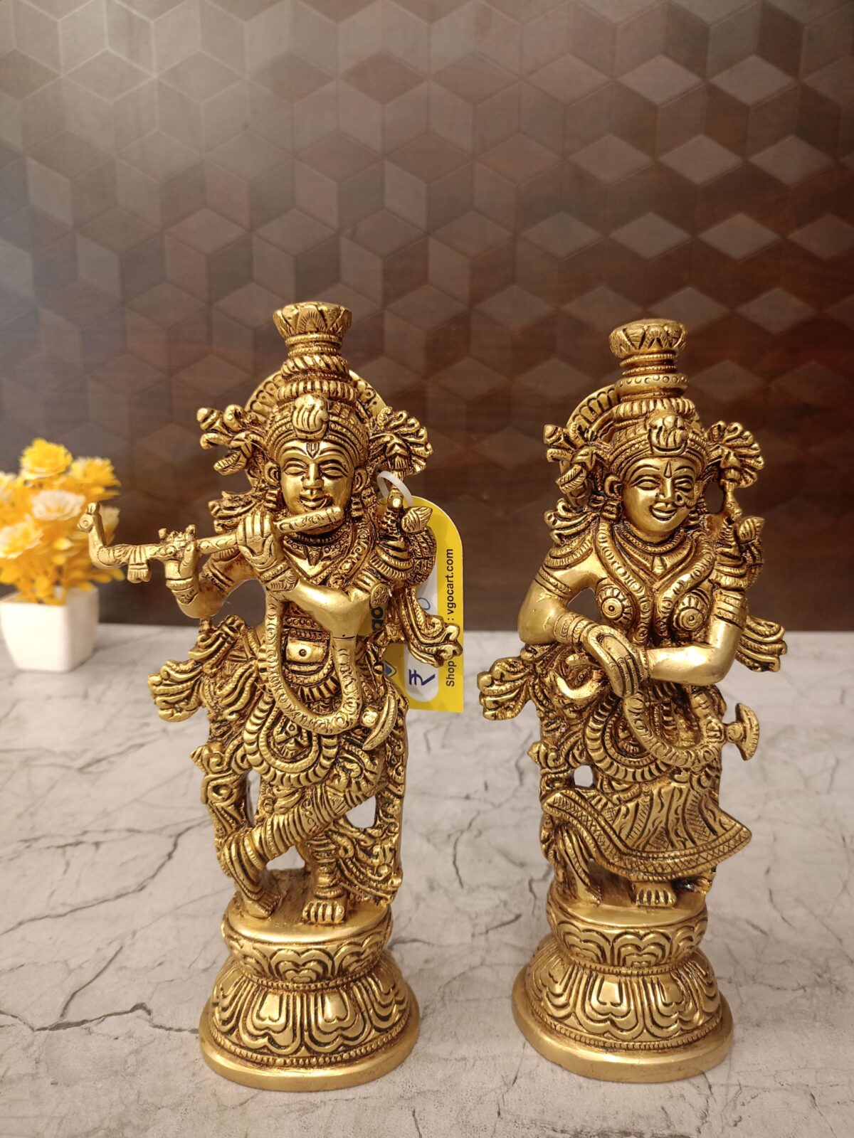 brass radha krishna idol pooja gift vgocart coimbatore india1 1 scaled