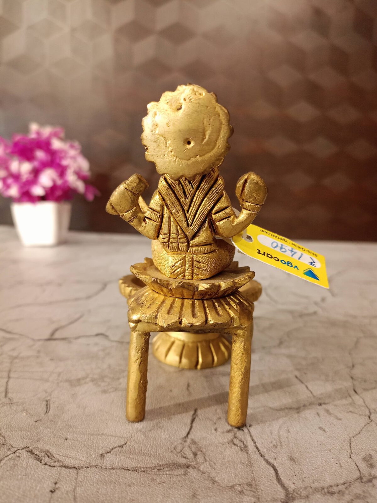 brass saraswathi idol pooja gift vgocart coimbatore india2 scaled