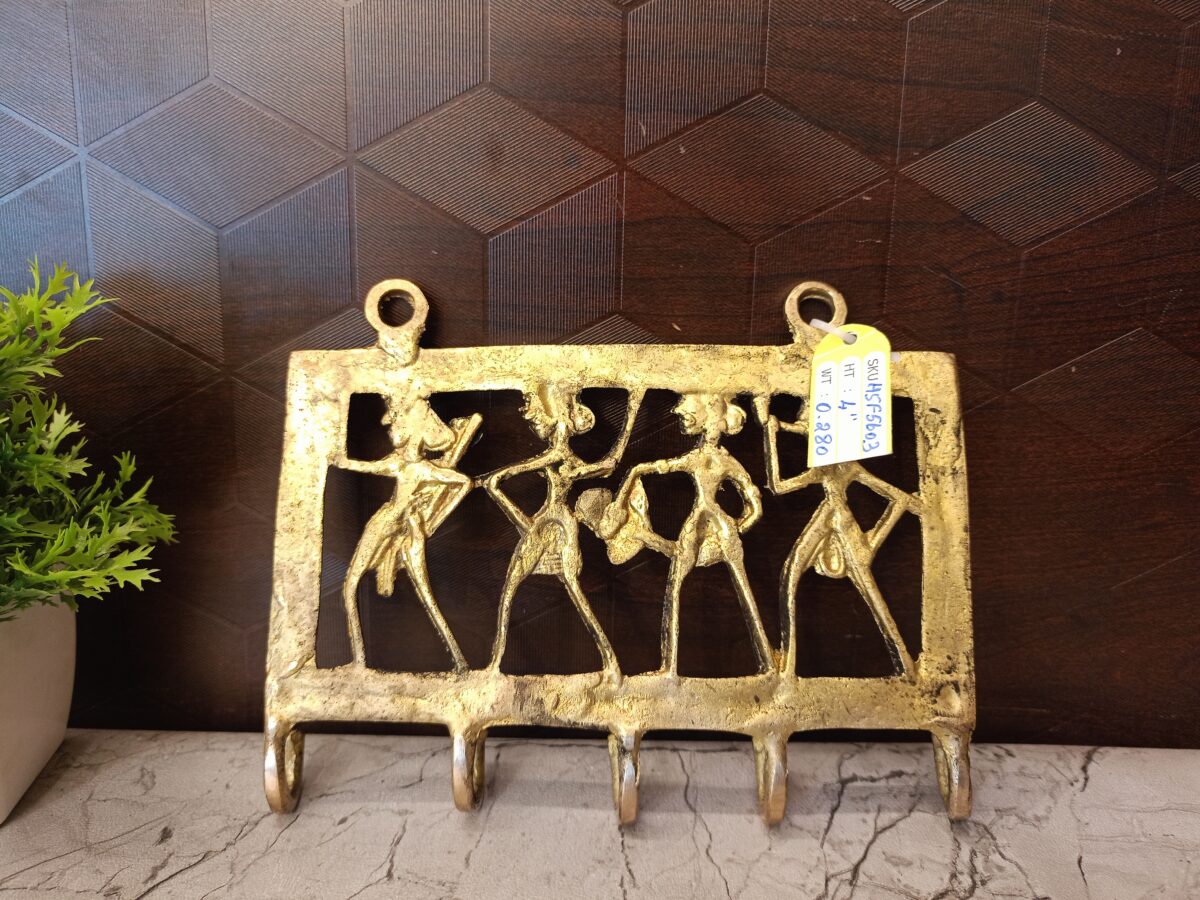 brass trible key holder gift wall mount vgocart coimbatore india12 scaled