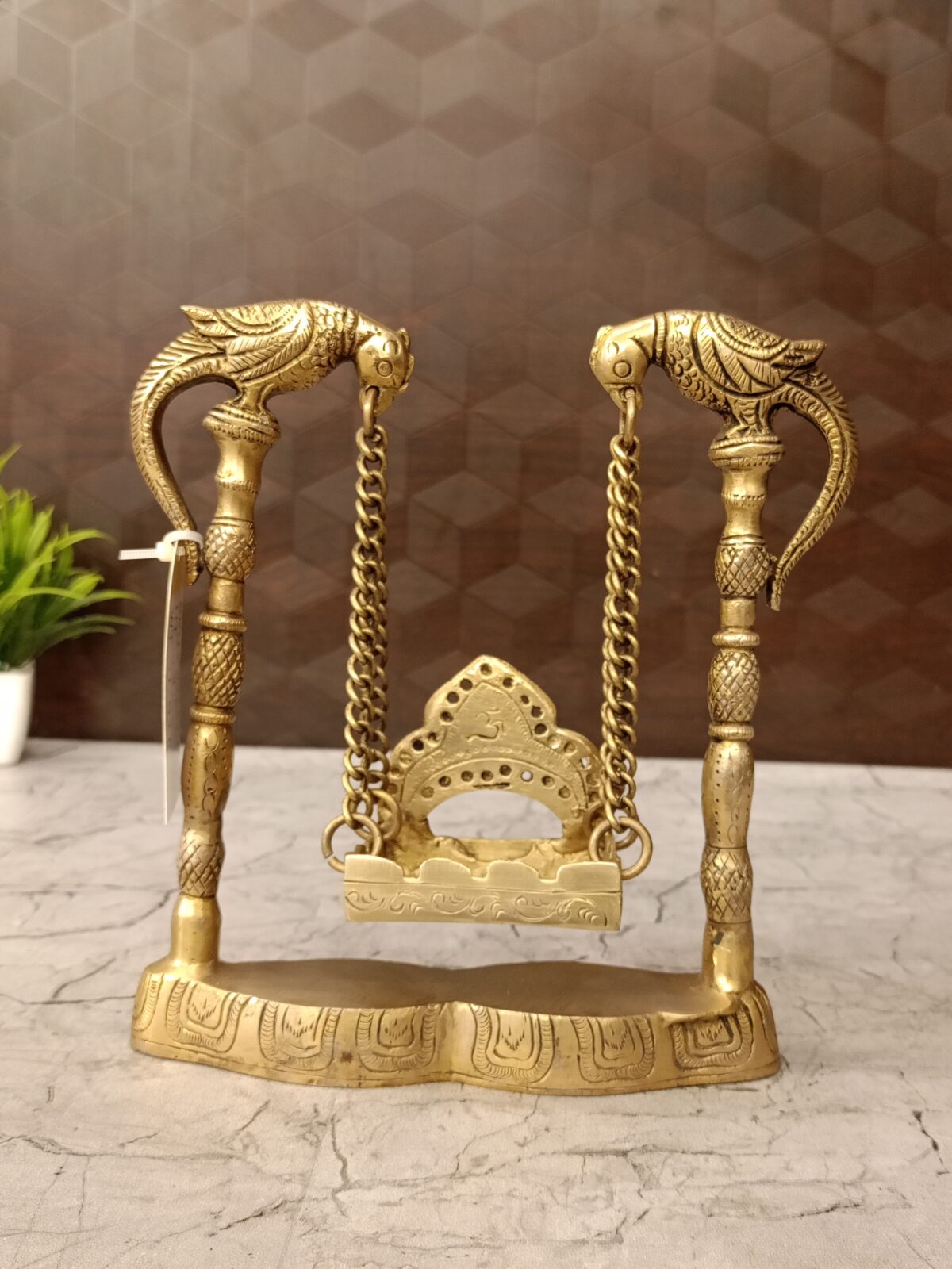 brass empty swing