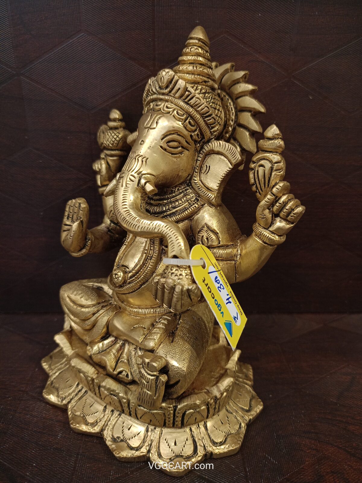 brass ganesha idol pooja gift vgocart coimbatore india1 scaled