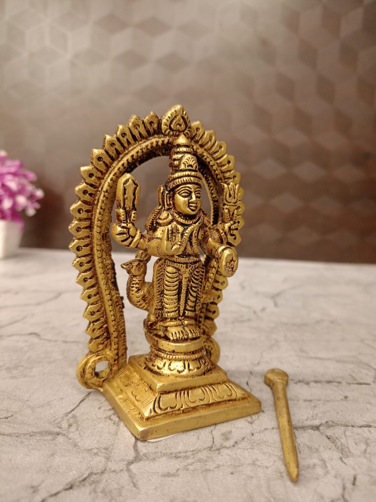 brass murugan idol pooja gift vgocart coimbatore india10 scaled
