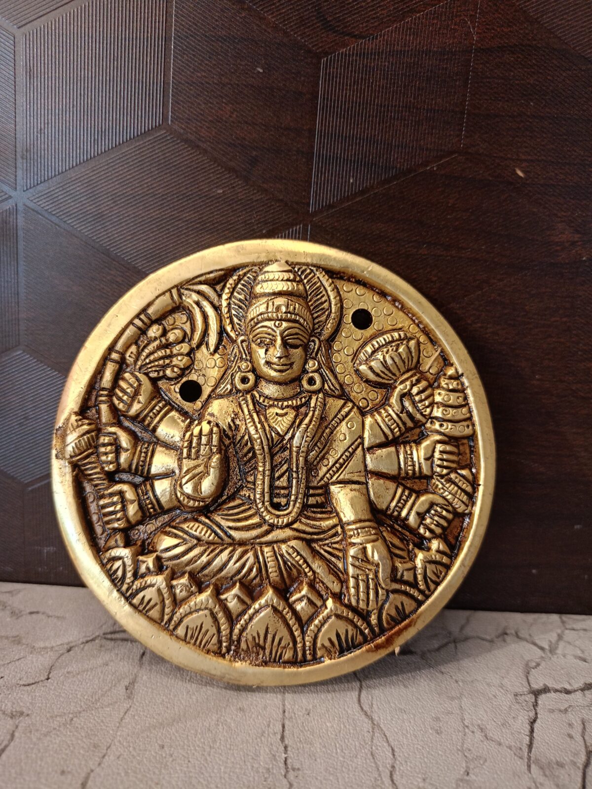 brass ashtalakshmi set round wall door pooja gift vgocart coimbatore india3 scaled