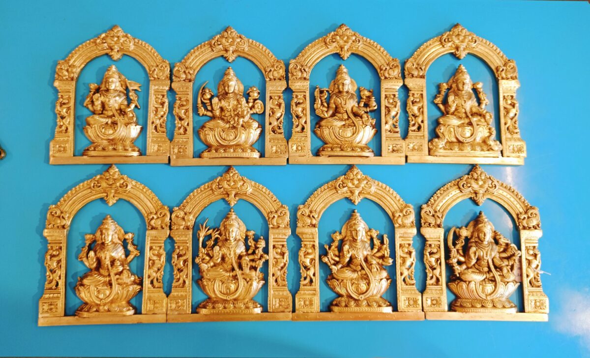 Bronze Ashtalakshmi
