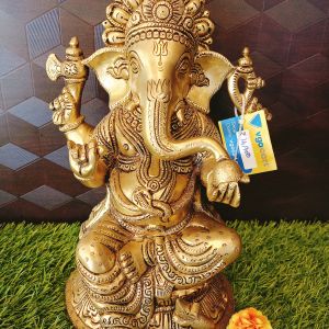 Pure-brass-ganesha-idols-antique-vgocart-coimbatore-india